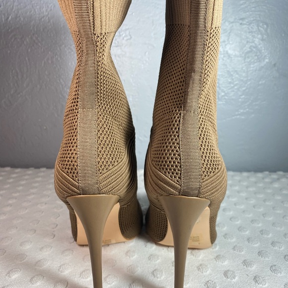 Cape Robbin Chantria Women's Sock Bootie Tan - Picture 7 of 16